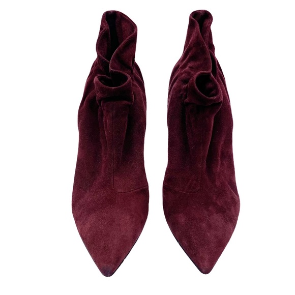 Derek Lam Slip On Suede Ankle Bootie SZ 40